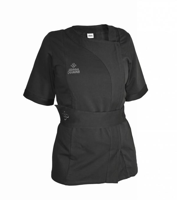 Alissa Beauté - Kimono met AB logo - grijs