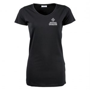 Alissa Beauté - T-shirt met ABlogo - grijs