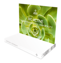 Alissa Beauté Paper Table Display | Bio Active - klein