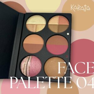 Karaja - Face Palette n.4 (K-Light + Contour Quad Face + K-Cheeks 01-02 + Gold & Bronze 34-37)