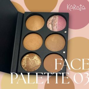 Karaja - Face Palette n.3 (Gold & Bronze 20-34-36-37-38 + K-Bronzer)