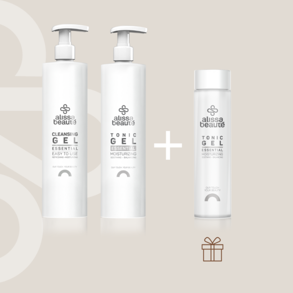 Bundelactie - Alissa Beauté Cleaning Gel 400 ml & Tonic Gel 400 ml + Cleansing Gel 200 ml GRATIS