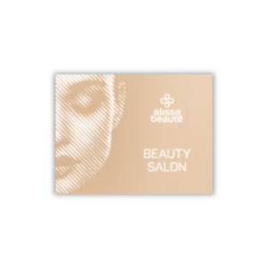 Alissa Beauté - salon bord met AB logo